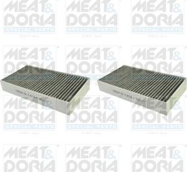 Салонный фильтр Meat & Doria. Артикул 17551K-X2