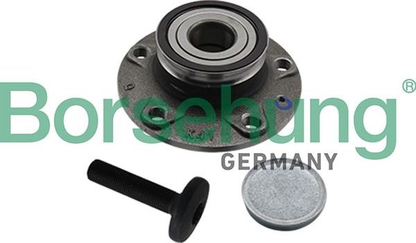 Ступица колеса с интегрированным подшипником Borsehung задняя для Volkswagen Golf Sportsvan I 2014-2026. Артикул B19310