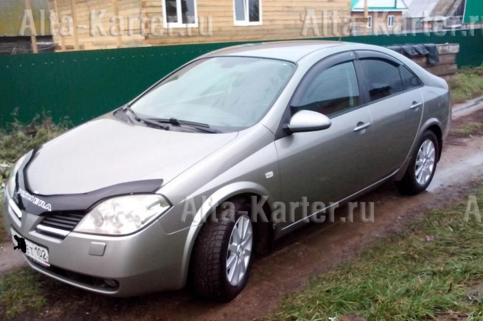 Дефлекторы Cobra Tuning для окон Nissan Primera P12 xэтчбек 2002-2008. Артикул N11002