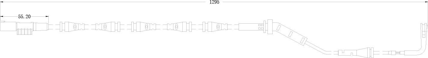 Датчик износа тормозных колодок  Trialli. Артикул PFS 0122
