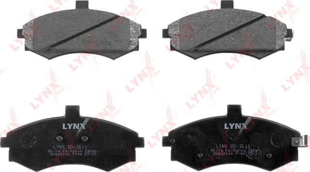 Тормозные колодки LYNXauto. Артикул BD-3611