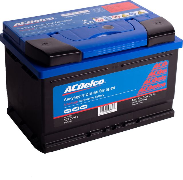 Аккумулятор ACDelco для Chevrolet Captiva I 2006-2018. Артикул 19375456