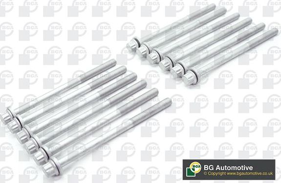 Комплект болтов ГБЦ BGA. Артикул BK4397