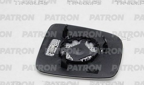 Зеркальное стекло бокового зеркала Patron левое для Volkswagen Caddy III 2004-2015. Артикул PMG4047G03