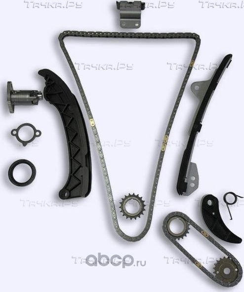 КОМПЛЕКТ ГРМ TOYOTA 1ZR-FE2ZR-FE 2-ЦЕПИ 2 НАТЯЖ (OSK). Артикул T057K