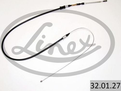 Трос ручника (тросик ручного тормоза) Linex. Артикул 32.01.27