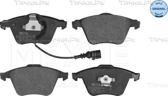 Тормозные колодки Meyle Original. Артикул 025 238 0120/W