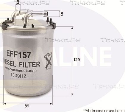 Топливный фильтр Comline для SEAT Toledo IV 2012-2015. Артикул EFF157