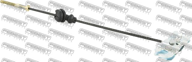 Трос ручника (тросик ручного тормоза) Febest передний для Kia Shuma II 2001-2004. Артикул 22100-FBF