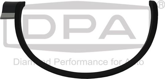 Подкрылок DPA передний левый для Volkswagen Touareg II 2010-2018. Артикул 88531328902