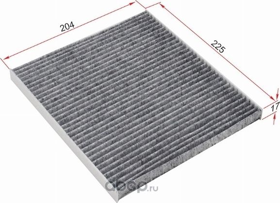 Фильтр салона HYUNDAI I30 08-I40 11-KIA RIO 05- (SAT). Артикул ST971332E210U