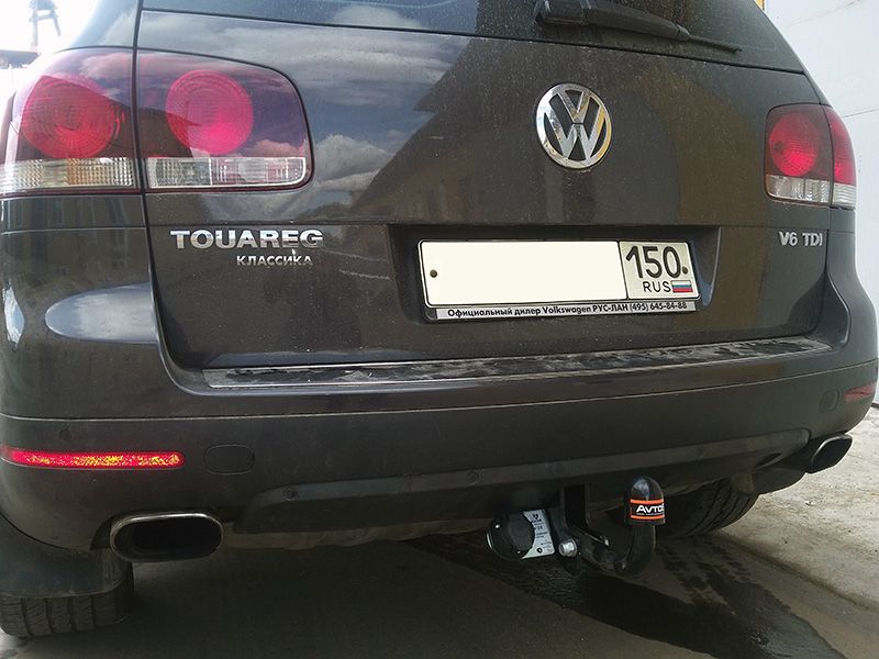 Фаркоп AvtoS для Porsche Cayenne I 2002-2010. Артикул VW 20