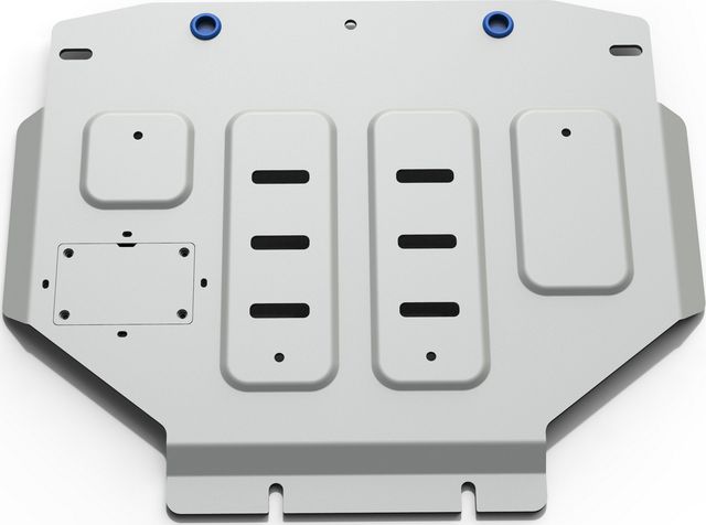 Защита алюминиевая Rival для картера (часть 2) Lexus LX 450D рестайлинг 2015-2026. Артикул 2333.5714.2.6