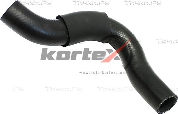 Патрубок радиатора верхний (Kortex). Артикул KRP099
