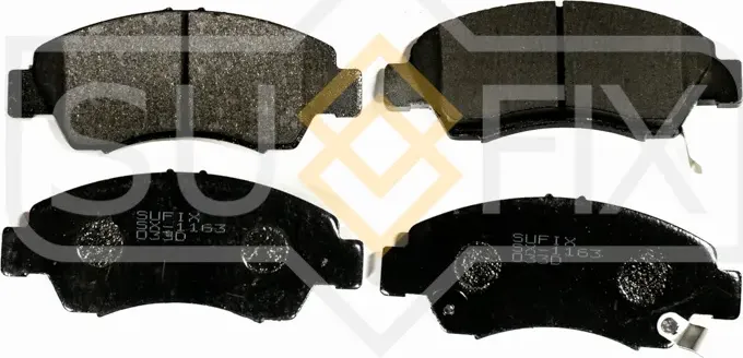Колодки тормозные дисковые | перед прав/лев | (Sufix). Артикул SX-1163
