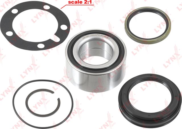 Ступичный подшипник (комплект) LYNXauto. Артикул WB-1251