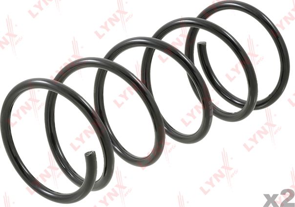 Пружина подвески LYNXauto передняя для Peugeot 206 1998-2013. Артикул SC-1816