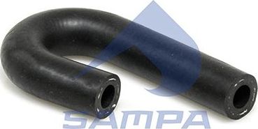 Патрубок радиатора (системы охлаждения) Sampa для Scania 4 1995-2008. Артикул 040.355