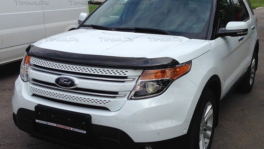 Дефлектор Vip-Tuning для капота Ford Explorer V 2010-2019. Артикул FR42