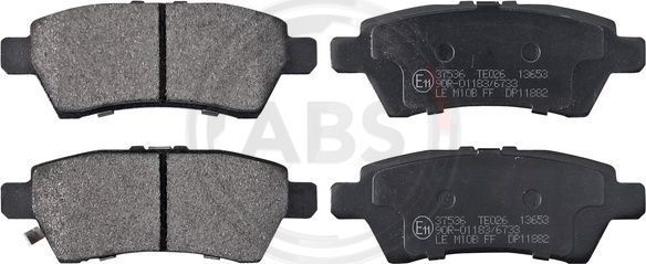 Тормозные колодки ABS. Артикул 37536