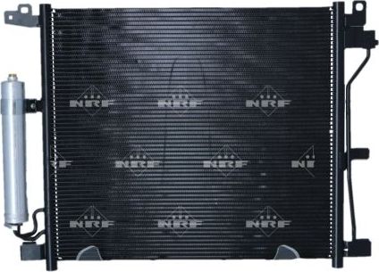 Радиатор кондиционера (конденсатор) NRF EASY FIT. Артикул 350226