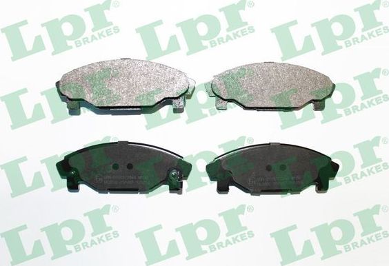 Тормозные колодки LPR передние для Daihatsu Charade IV 1993-2000. Артикул 05P457