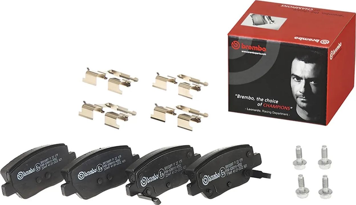 Тормозные колодки Brembo PRIME LINE. Артикул P 23 179