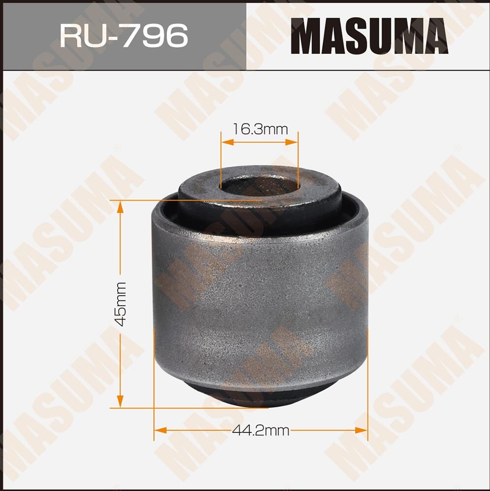 Сайлентблок заднего рычага подвески Masuma. Артикул RU-796