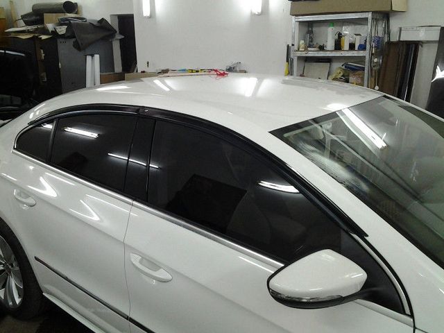 Дефлекторы Cobra Tuning для окон Volkswagen Passat CC I седан 2008-2011. Артикул V23108