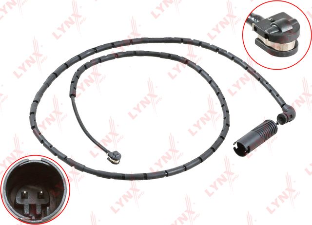 Датчик износа тормозных колодок  LYNXauto задний для BMW X3 I (E83) 2003-2011. Артикул BW-1016