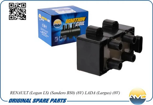 Катушка зажигания LOGAN 8V/LB03 AMDRENEL111 AMD. Артикул AMDRENEL111