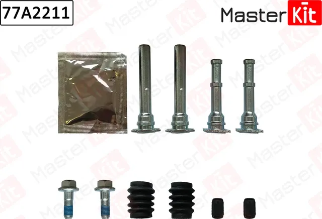 77A2211 Комплект направляющих тормозного суппорта Land Rover FREELANDER (L314) 1998 - 2006  Nissan P (Master KIT). Артикул 77a2211