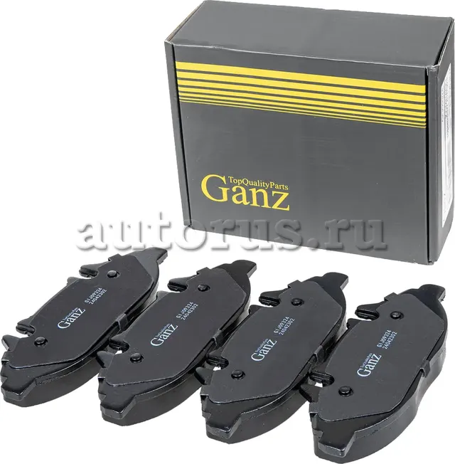 Колодки передние MB Viano/Vito II (W639) 03-> GANZ GIJ09324 Ganz. Артикул GIJ09324