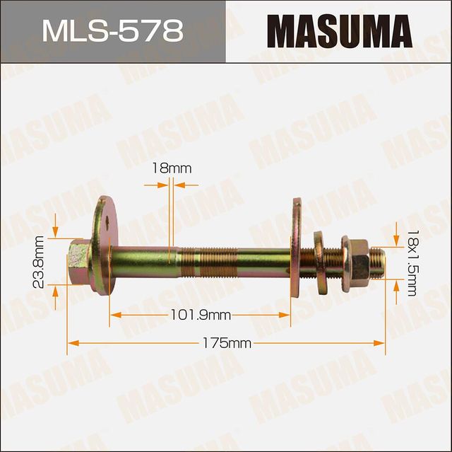 Болт развальный Masuma. Артикул MLS-578
