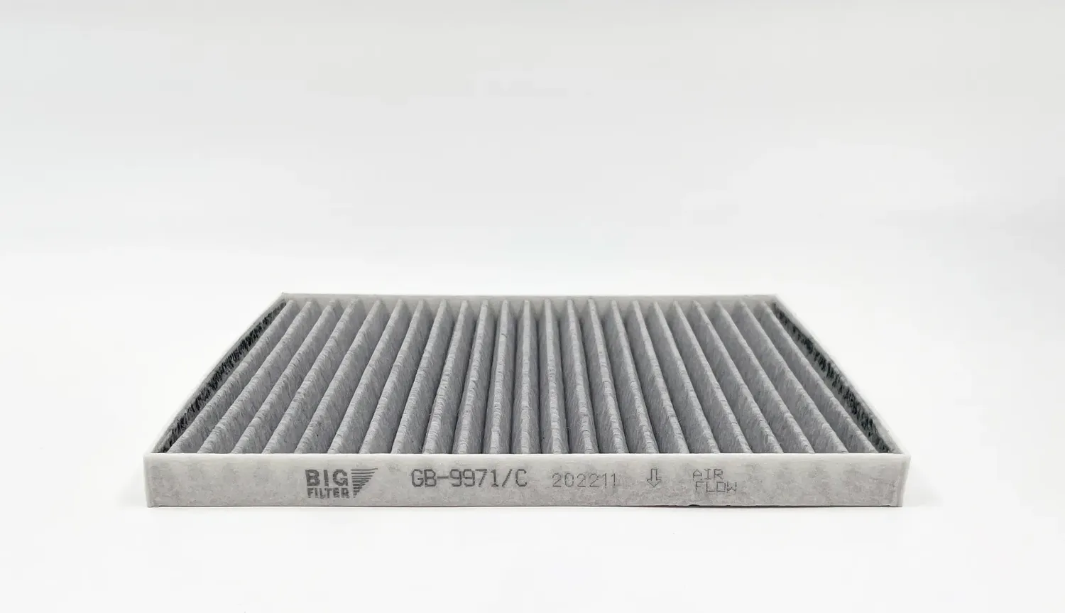 Фильтр салона угольный HYUNDAI Solaris  KIA Rio III 01.2012- (BIG Filter). Артикул gb-9971/c
