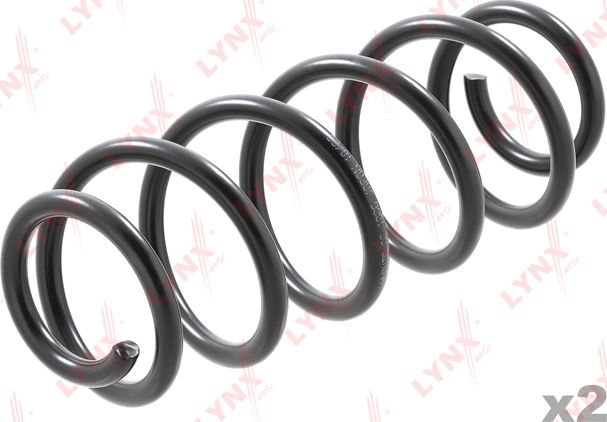 Пружина подвески LYNXauto передняя для Audi A6 II (C5) 1997-2005. Артикул SC-1006