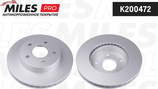 Тормозной диск Miles передний для Jeep Grand Cherokee II (WJ) 1999-2005. Артикул K200472