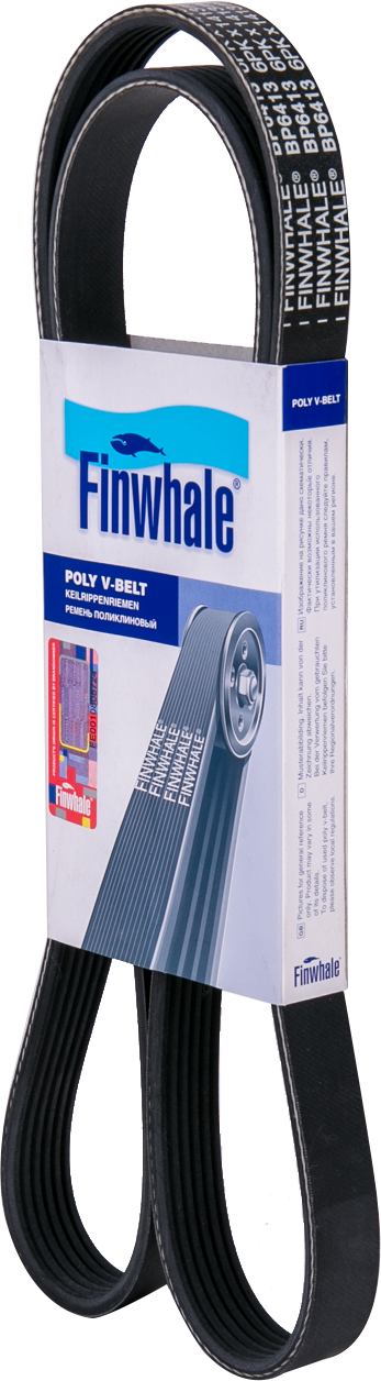 Приводной ремень поликлиновой Finwhale. Артикул BP6413