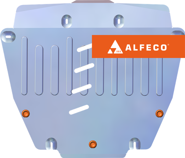 Защита алюминиевая Alfeco (4 мм) для картера и КПП Honda Stepwgn VI 2022-2026. Артикул ALF.09.57 AL4