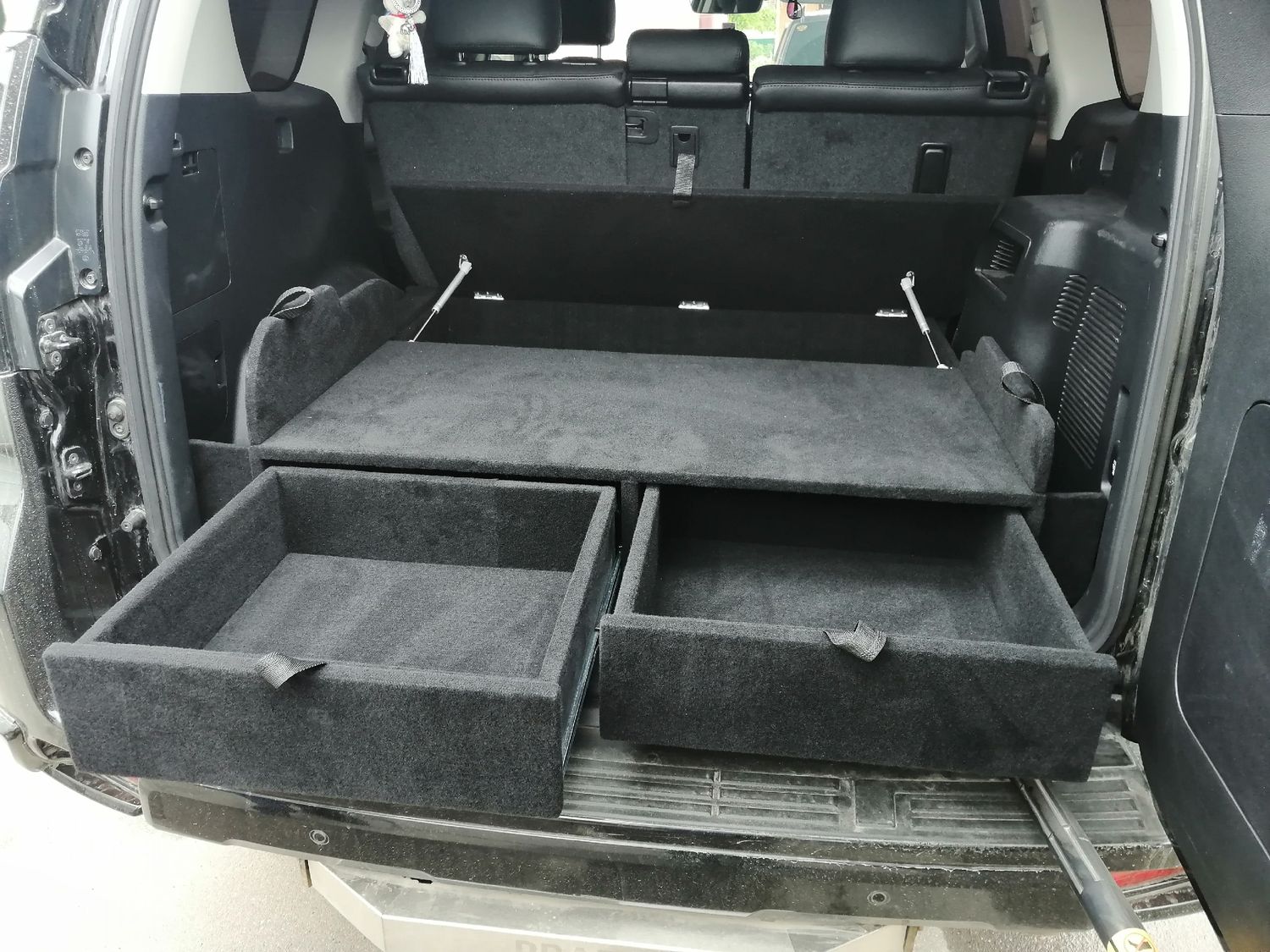 Органайзер РИФ Экспедиция в багaжник Toyota Land Cruiser Prado 150 2018-2026. Артикул ORG-TOY150-EKSP-2018+