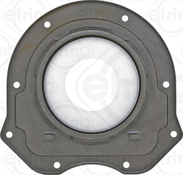 Сальник коленвала Elring (PTFE (политетрафлуороетилен)/ACM (полиакрил-каучук)). Артикул 026.812