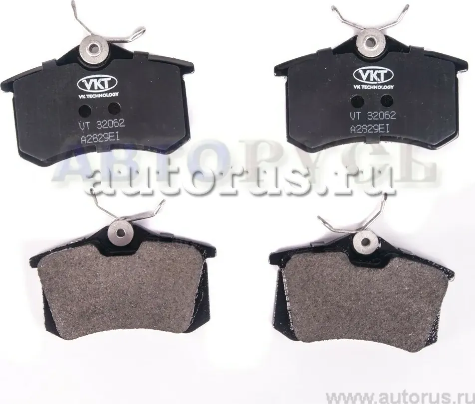 Колодки тормозные задние (VK Technology). Артикул VT32062