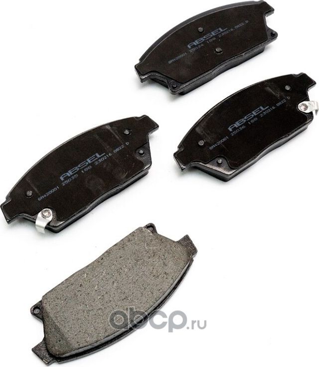 Колодки тормозные передние (Absel). Артикул GM420001
