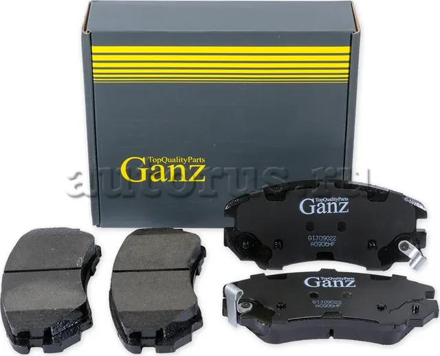 Колодки торм.пер. (Ganz). Артикул GIJ09022