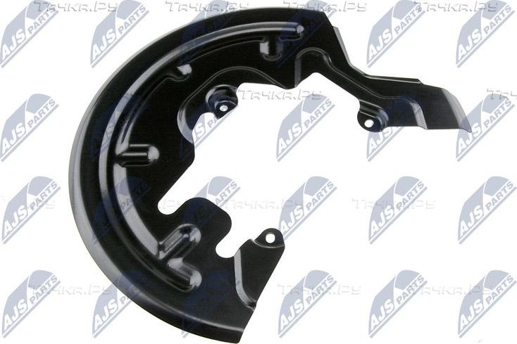 Кожух (щиток) тормозного диска NTY передний левый для Renault Grand Scenic II 2004-2009. Артикул HTO-RE-002