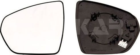 Зеркальное стекло бокового зеркала Alkar. Артикул 6431882