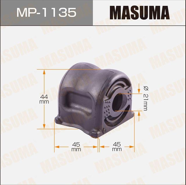 Втулки стабилизатора Masuma передние для Honda Civic IX 2012-2016. Артикул MP-1135