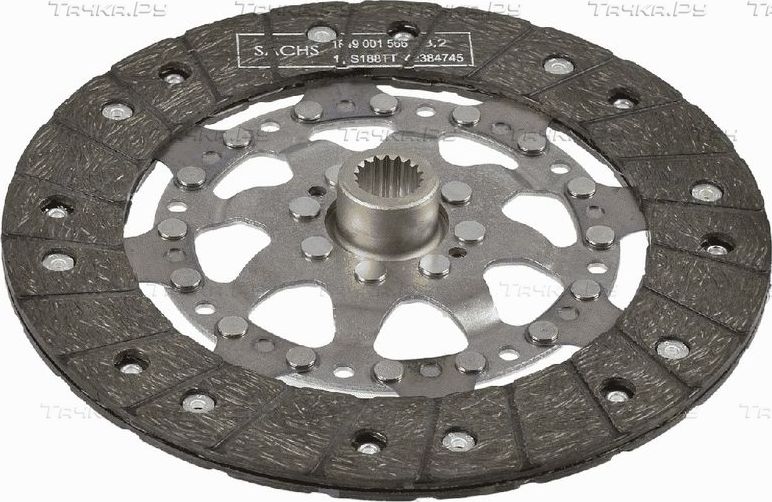 Диск сцепления SACHS для Peugeot Partner I 2005-2015. Артикул 1864 001 795
