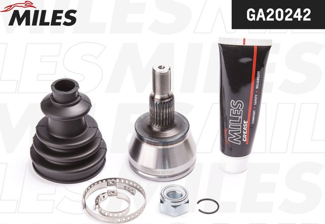 Шрус наружный (граната) Miles для Mercedes-Benz B-Класс I (W245) 2005-2011. Артикул GA20242