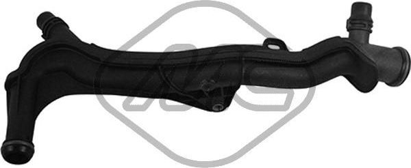 Патрубок радиатора (системы охлаждения) Metalcaucho левый для Peugeot 2008 I 2013-2026. Артикул 30142